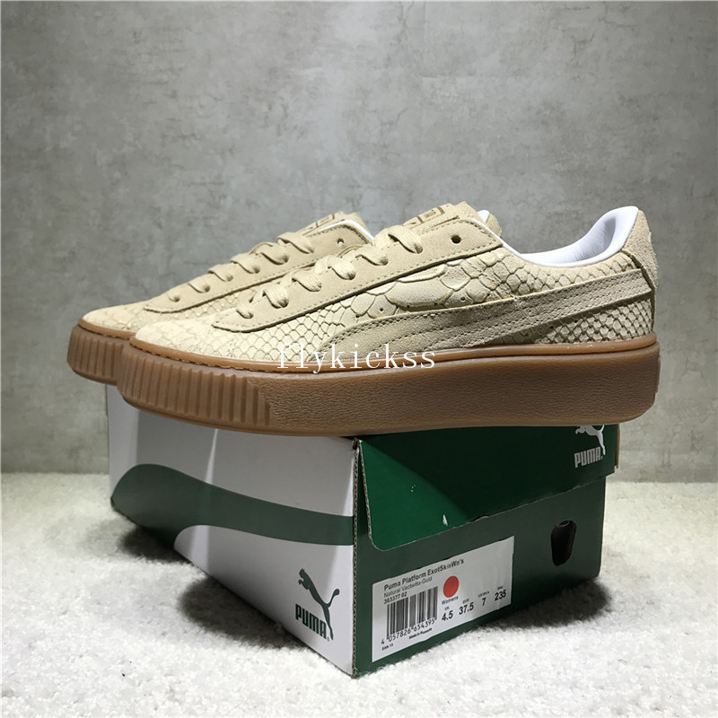 Puma Fenty Rihanna Suede Platform Fish Scales